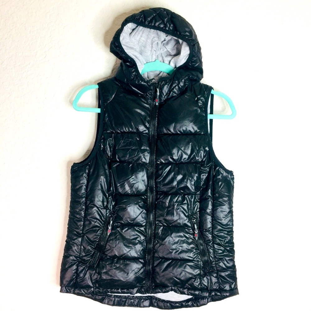 TANGERINE Hooded Puffer Vest